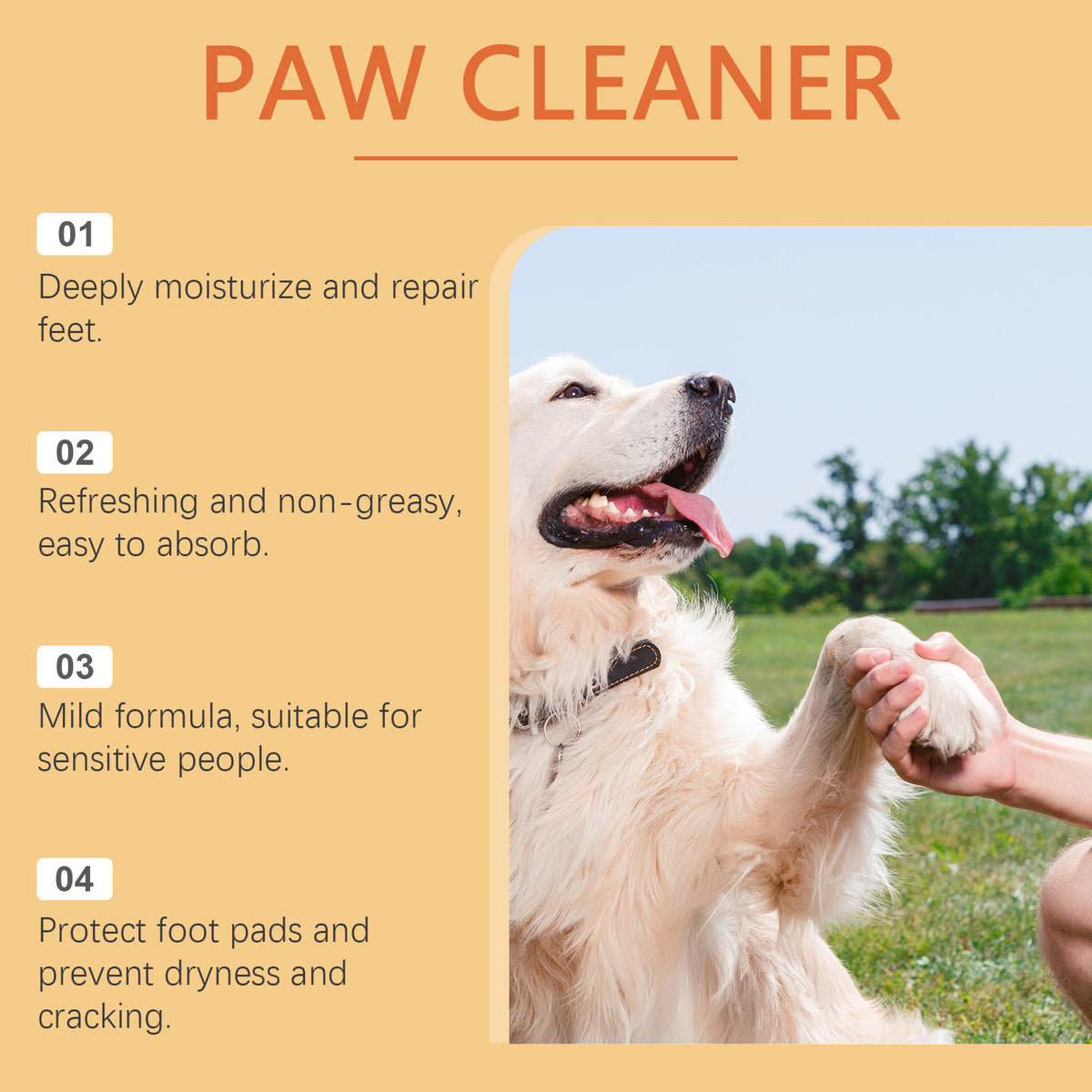 Paw balm stick twist-up applicator