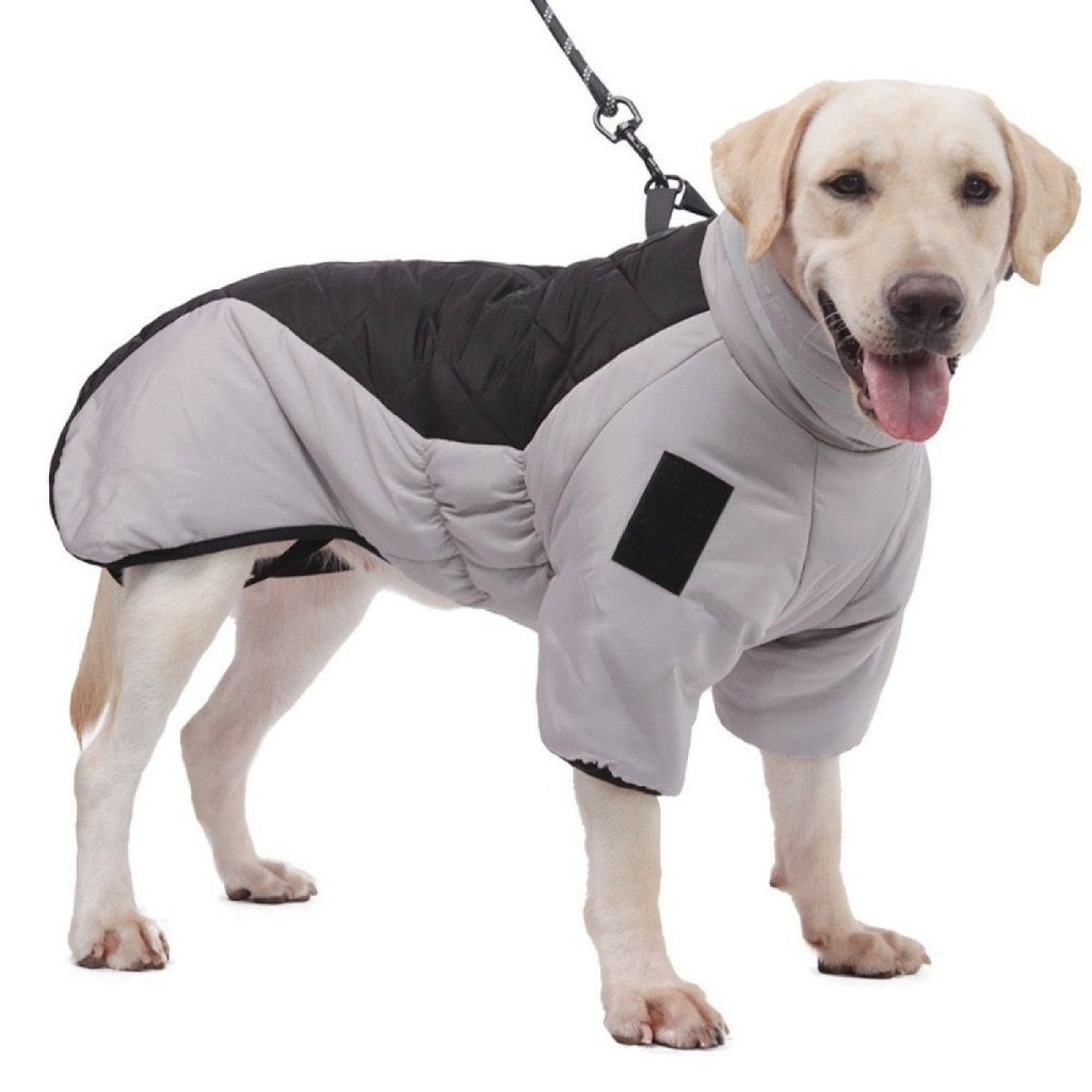 Winter Dog Coat detail